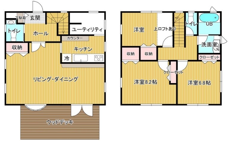 小倉台2099万間取図