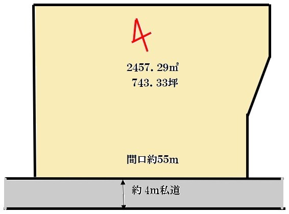 榎戸売地2380万区画図