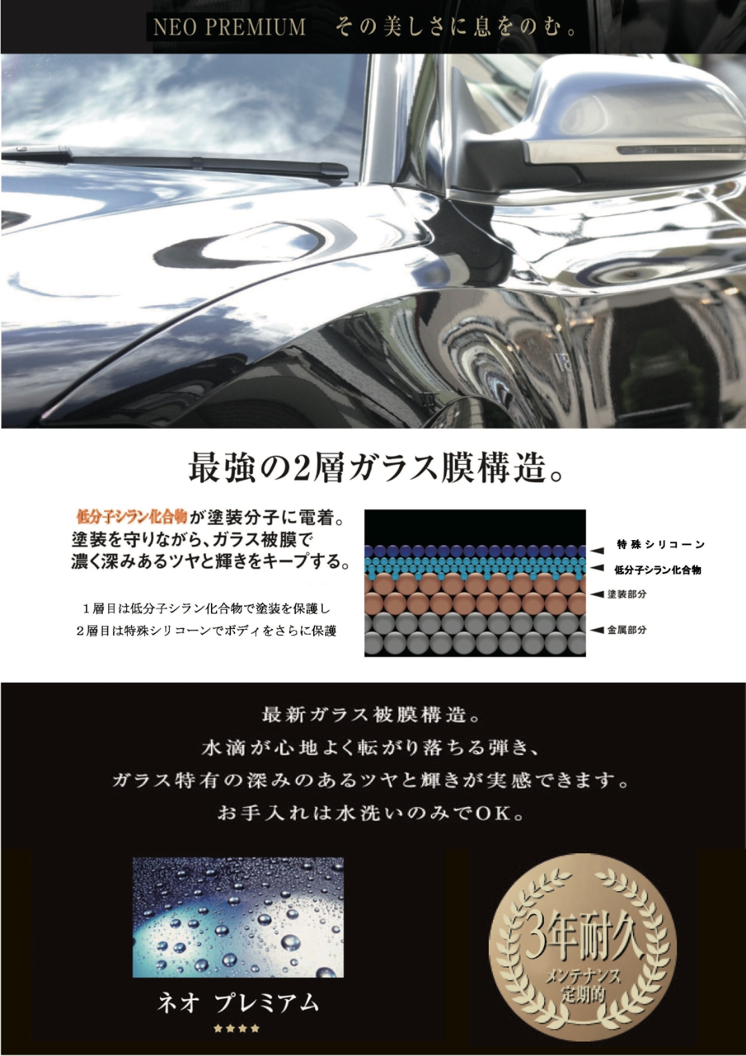 福井県でガラスコーティングならオートリンク 超撥水 福井県でガラスコーティングならオートリンク 超撥水