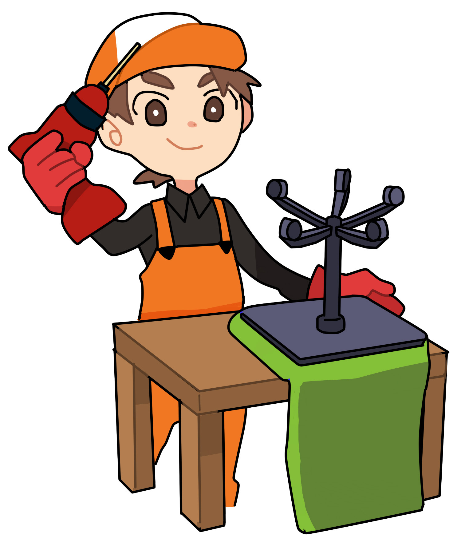 オフィス家具施工