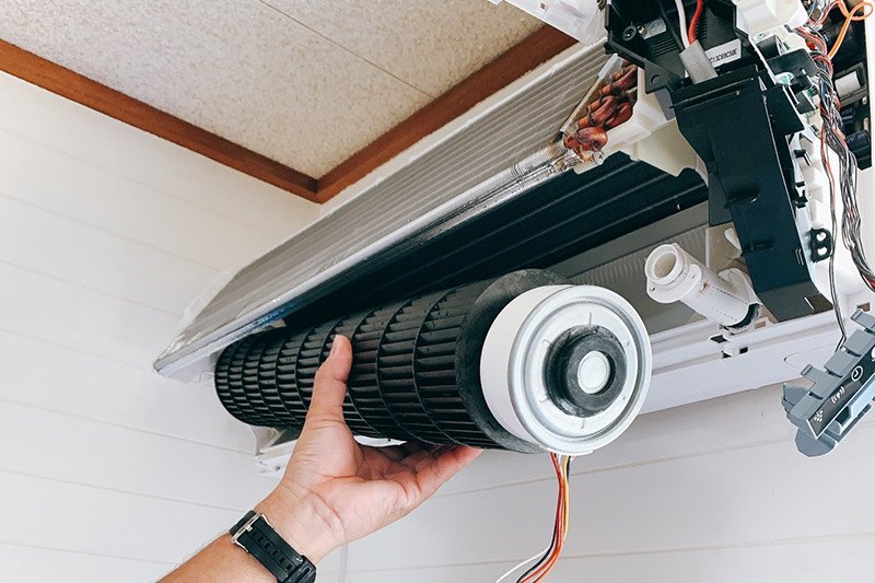 エアコン分解洗浄