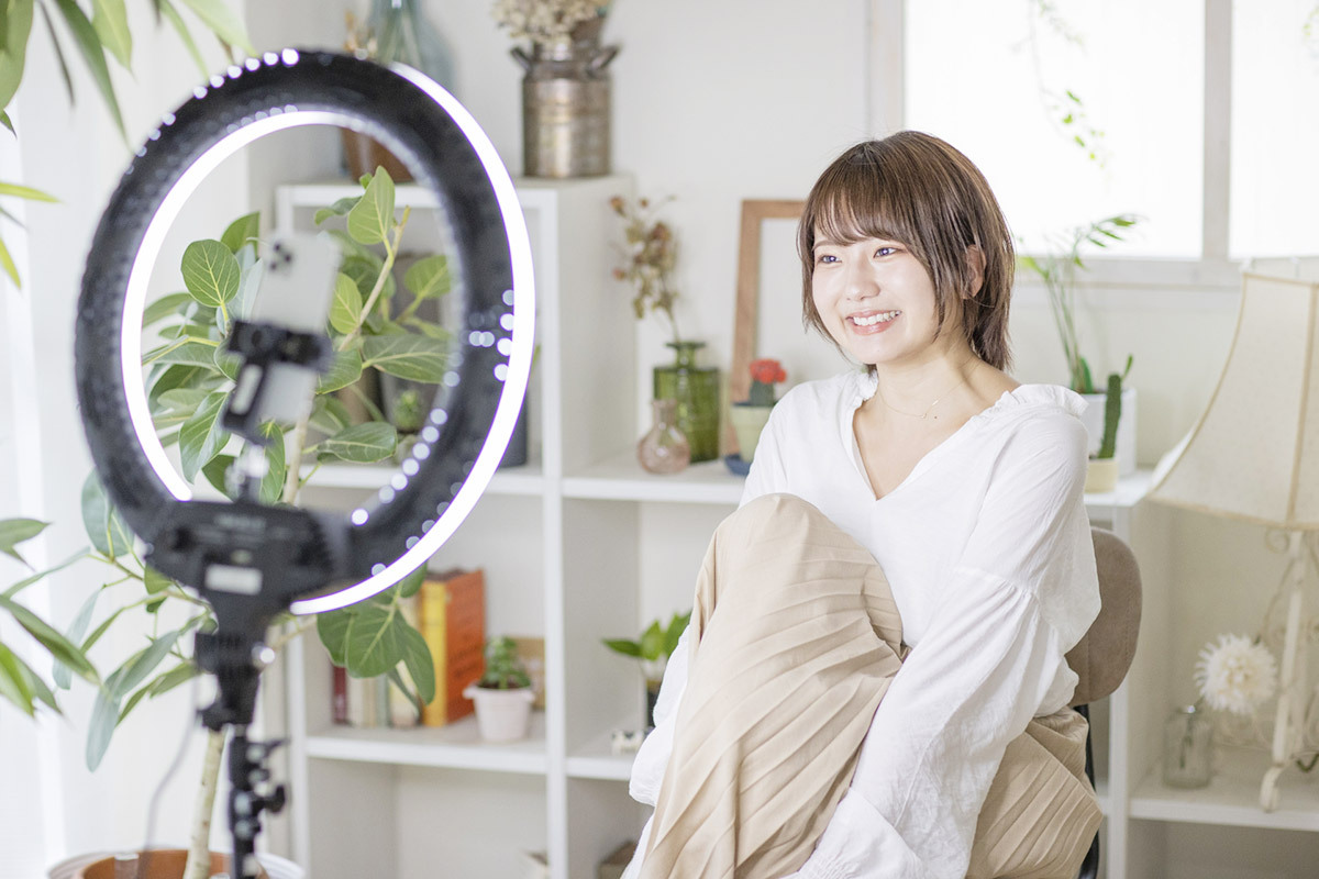 ライブ配信風景