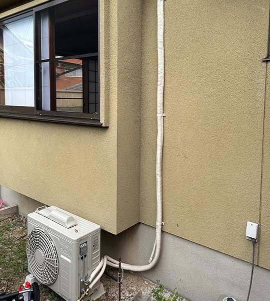室外機1F施工