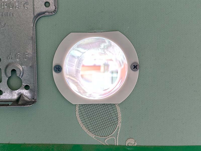 貫通スリーブを入れて工事完了