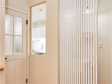 待合室から滅菌室