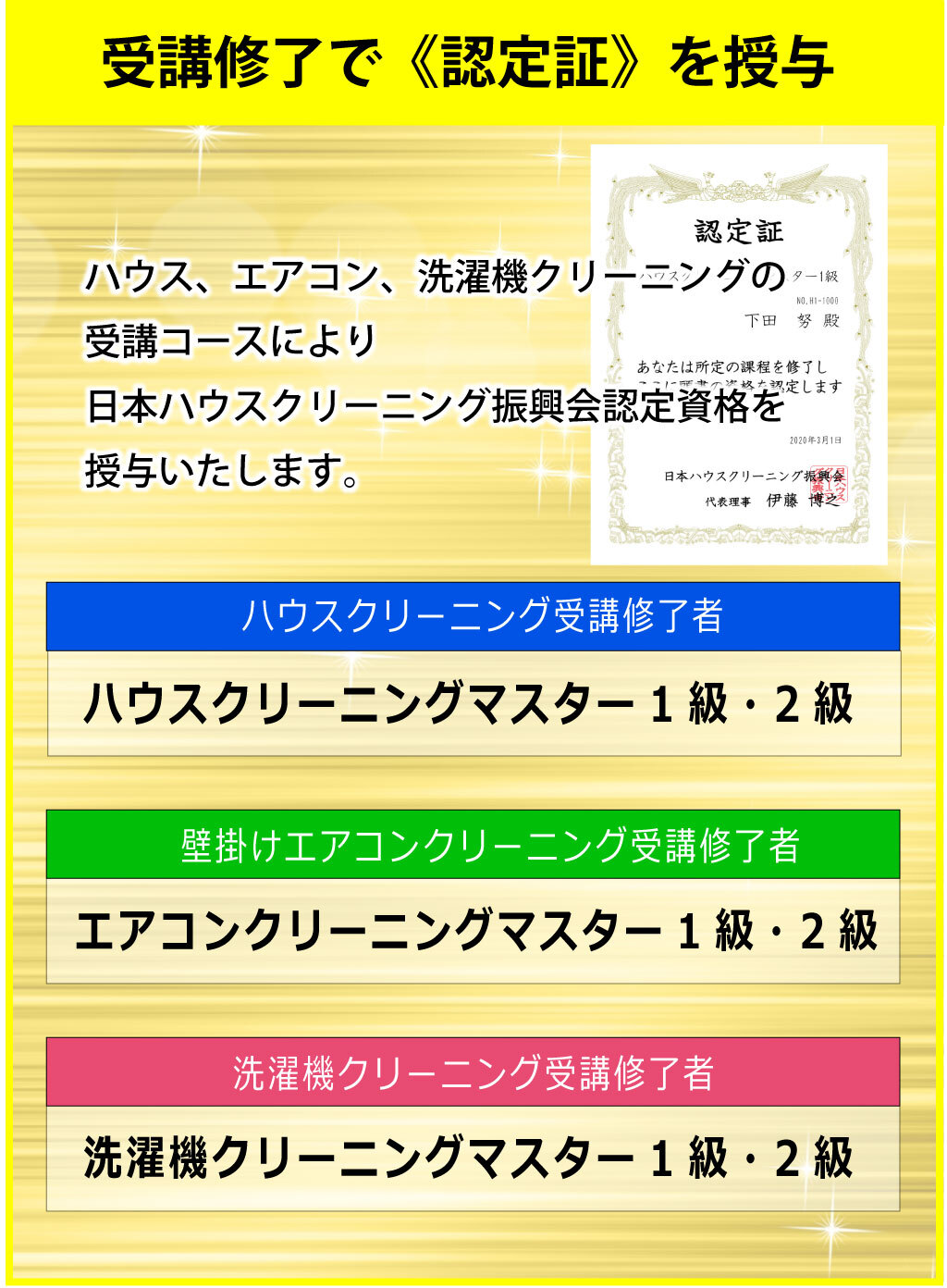 認定資格2025