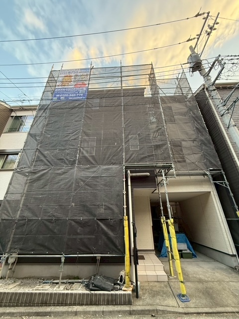 Y様足場架設写真